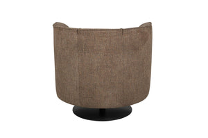 Dutchbone Flower fauteuil Brown
