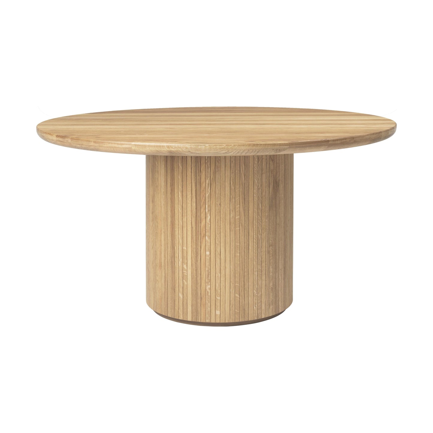 Gubi Moon eettafel Ø120 cm geolied eiken