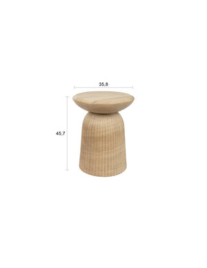 Dutchbone Brison krukje Natuursteen look
