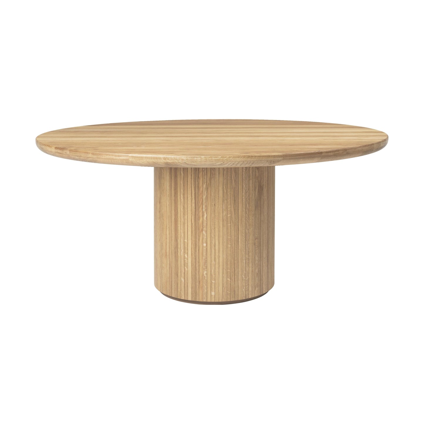 Gubi Moon eettafel Ø150 cm geolied eiken