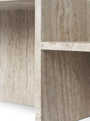 Ferm Living Distinct salontafel Travertine