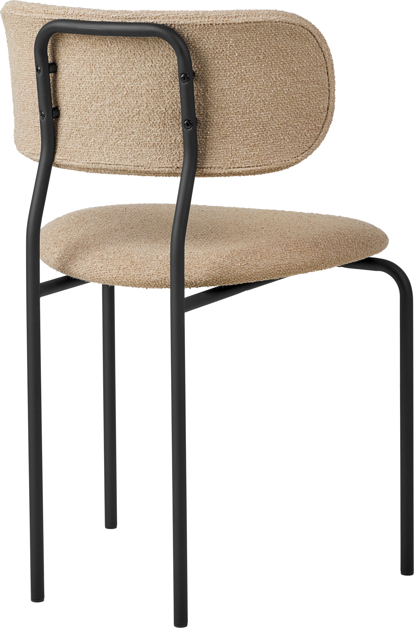 Gubi Coco eetkamerstoel gestoffeerd Dedar Boucle 004