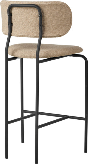 Gubi Coco barkruk H65 gestoffeerd Dedar Boucle 004