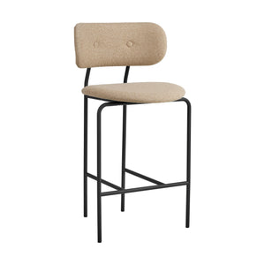 Gubi Coco barkruk H65 gestoffeerd Dedar Boucle 004