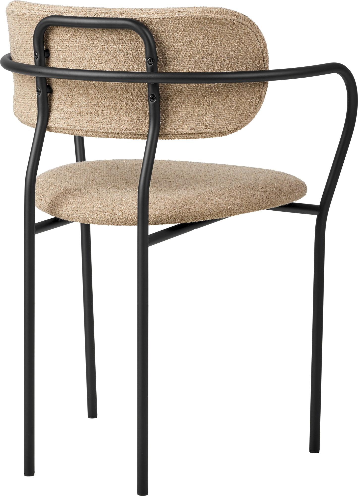 Gubi Coco armstoel gestoffeerd Dedar Boucle 004