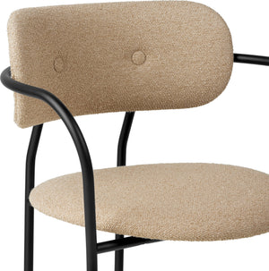 Gubi Coco armstoel gestoffeerd Dedar Boucle 004