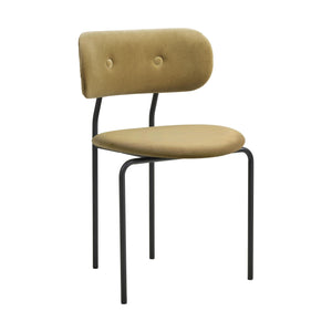 Gubi Coco eetkamerstoel gestoffeerd Velvet Grey Green 294