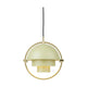 Gubi Multi-Lite hanglamp small Brass / Desert Sage