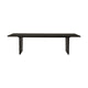 Gubi Private eettafel 260x100 cm zwart