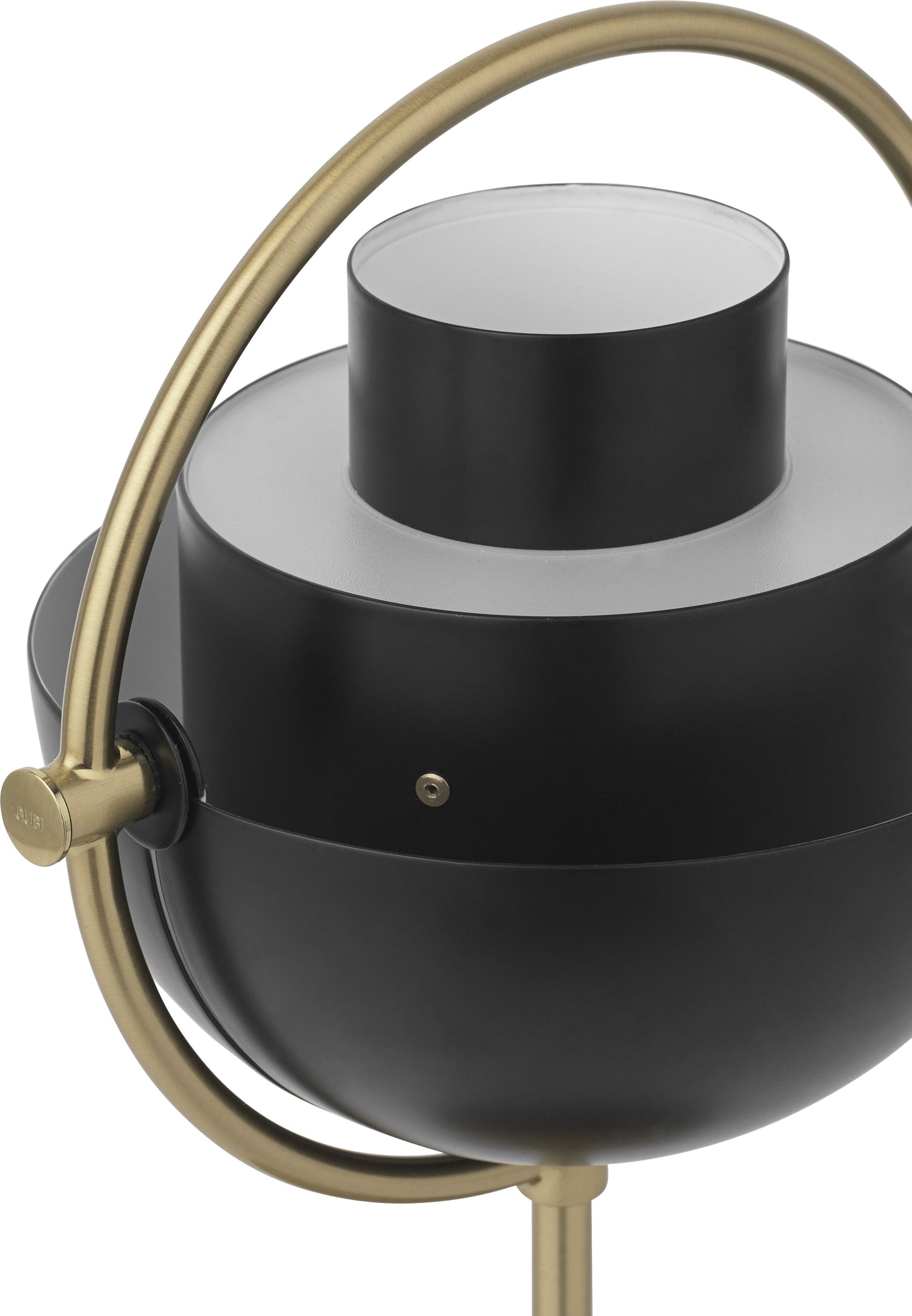 Gubi Multi-Lite portable lamp Brass / Black