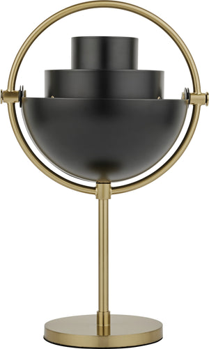 Gubi Multi-Lite portable lamp Brass / Black