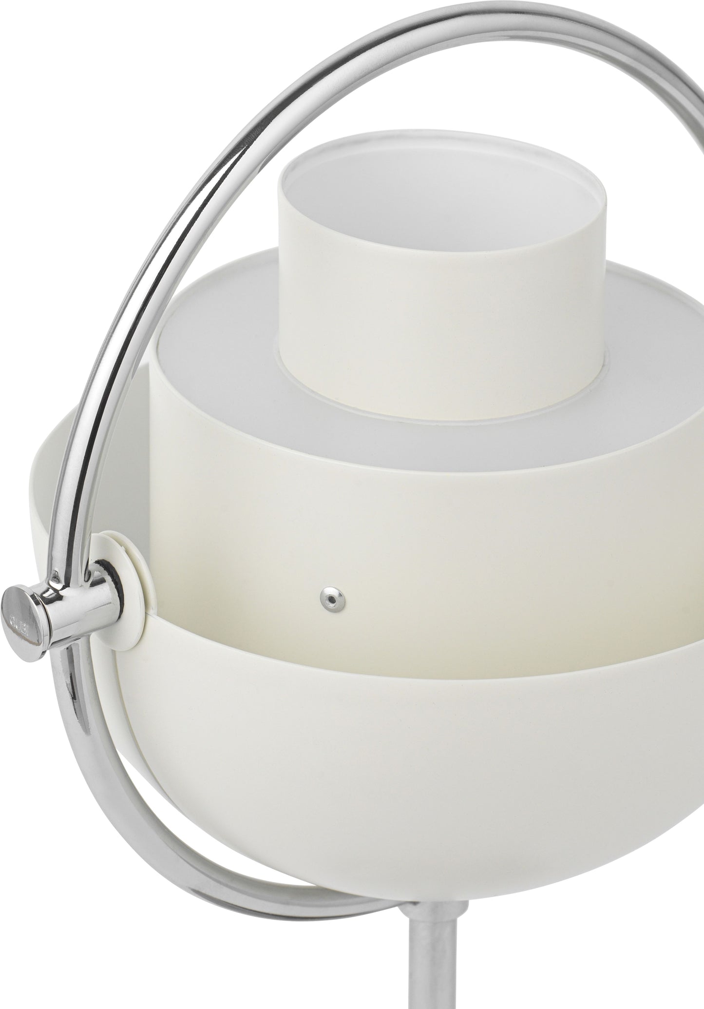 Gubi Multi-Lite portable lamp Chrome / White