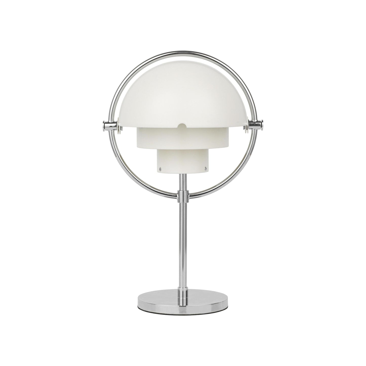 Gubi Multi-Lite portable lamp Chrome / White