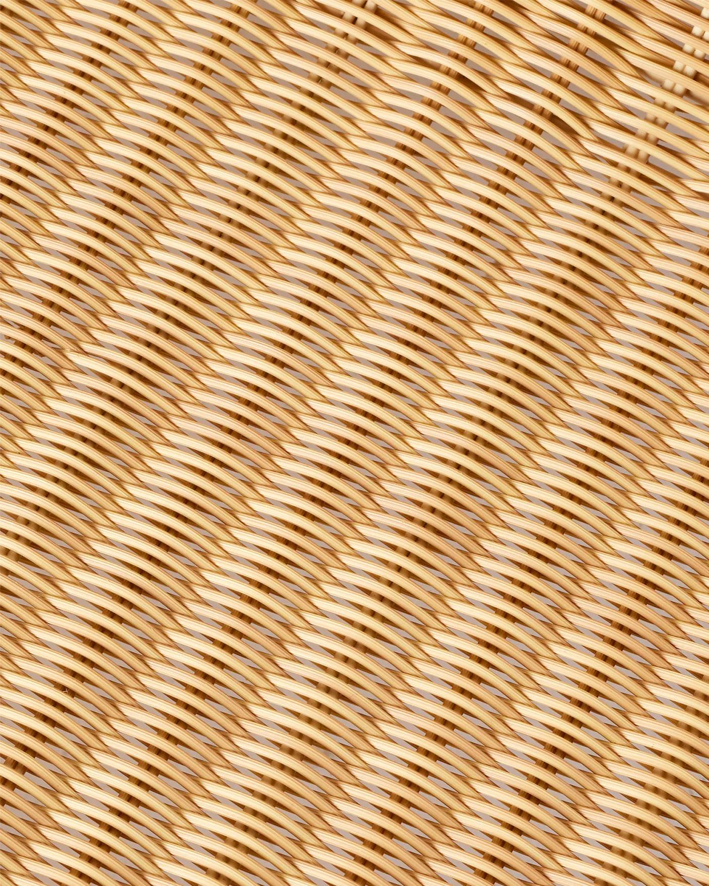 Gubi Bonacina P3 chaise longue Rattan