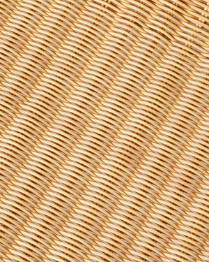 Gubi Bonacina P3 chaise longue Rattan