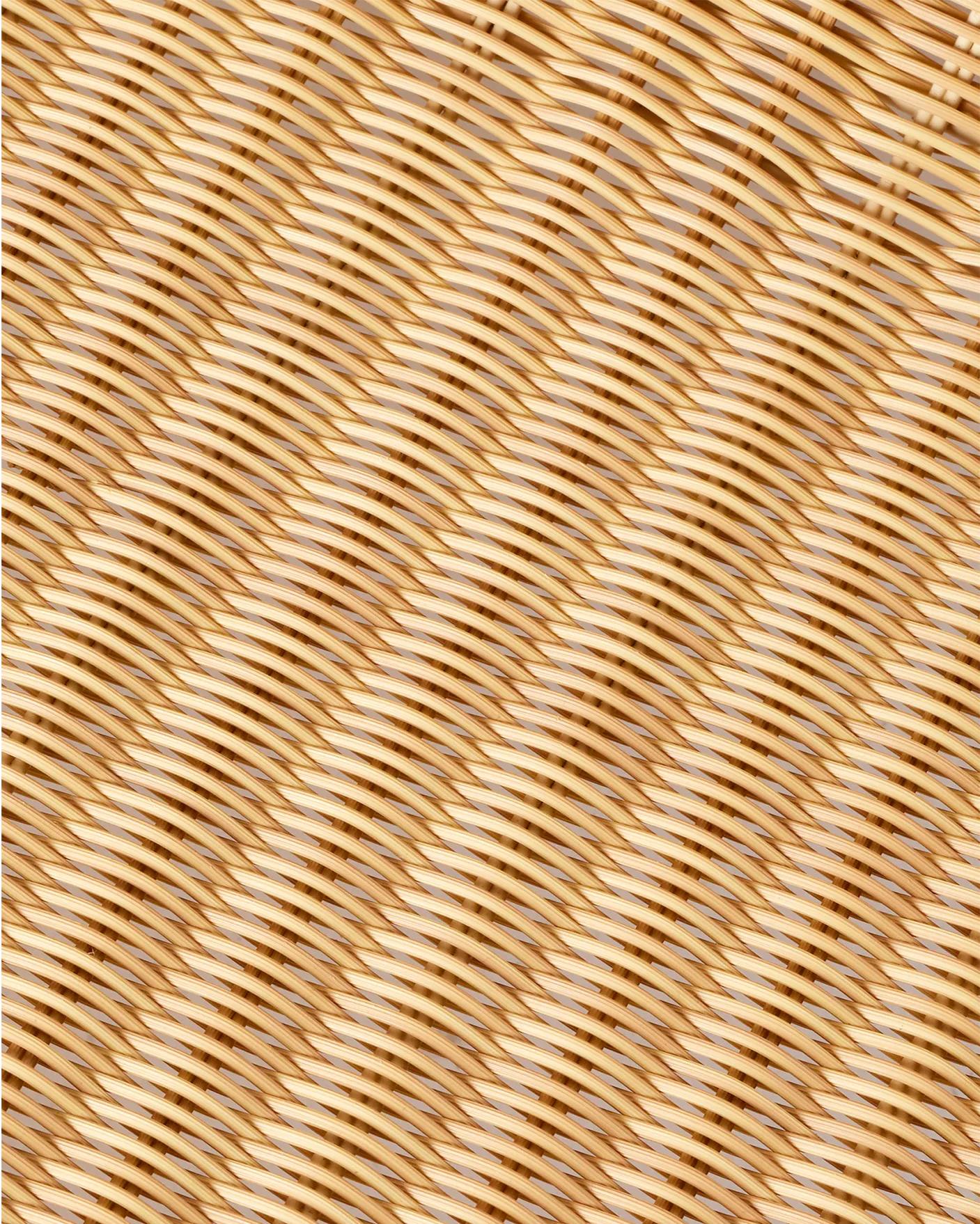 Gubi Bonacina P3 loungestoel Rattan