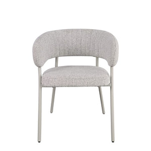HelloChair Lovi eetkamerstoel Milan Greige poot beige