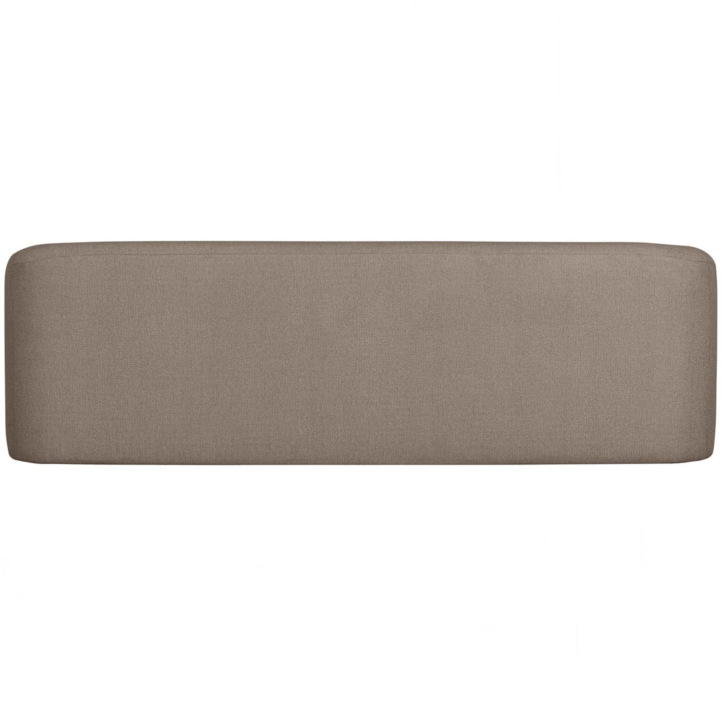 WOOOD Sloping 3-zits bank Lichtbruin Melange