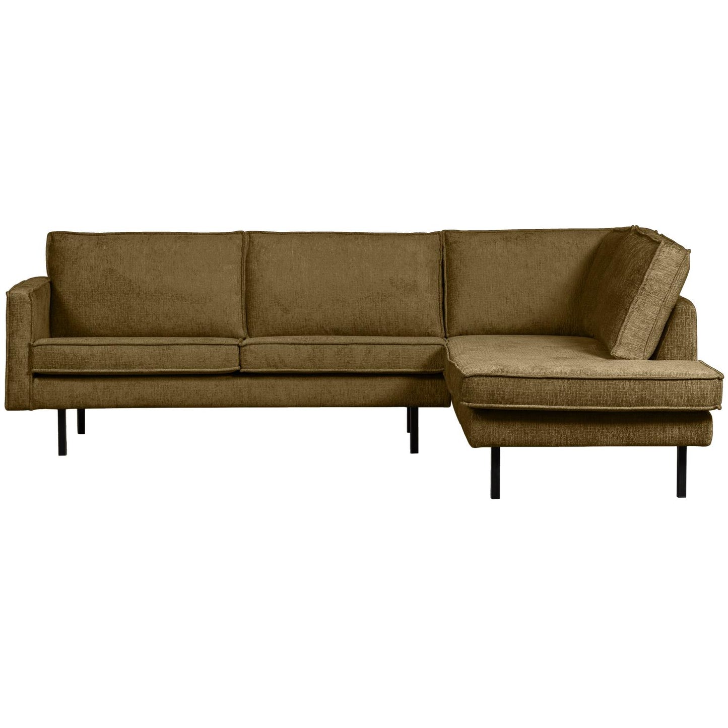WOOOD Rodeo hoekbank rechts velvet Brass