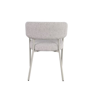 HelloChair Lovi eetkamerstoel Milan Greige poot beige