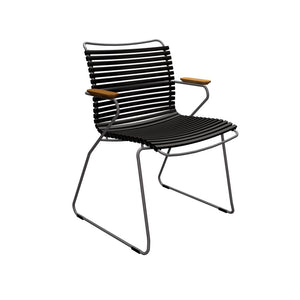 Houe Click Dining tuinstoel met arm Black