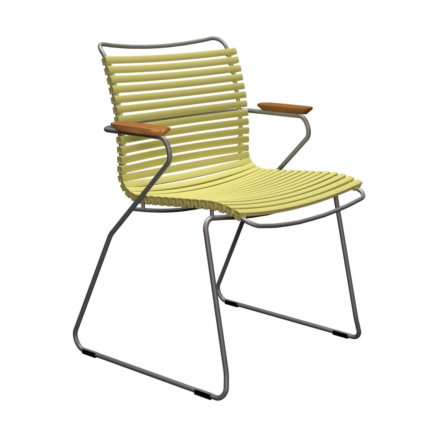 Houe Click Dining tuinstoel met arm Lemon Zest