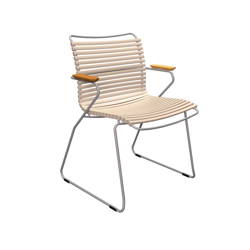 Houe Click Dining tuinstoel met arm Beige