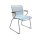 Houe Click Dining tuinstoel met arm Dusty Light Blue