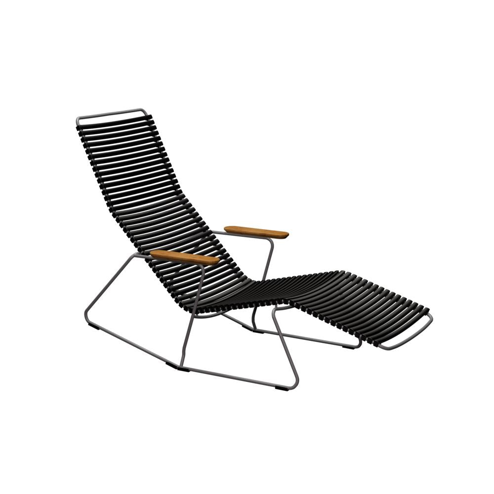 Houe Click Sunrocker ligstoel Black