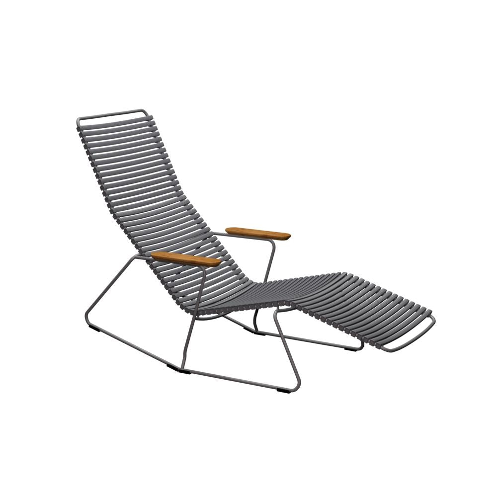 Houe Click Sunrocker ligstoel Dark Grey