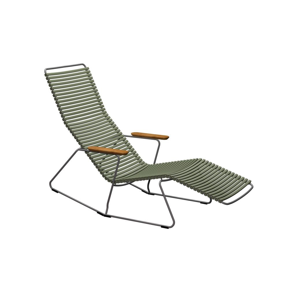 Houe Click Sunrocker ligstoel Olive Green