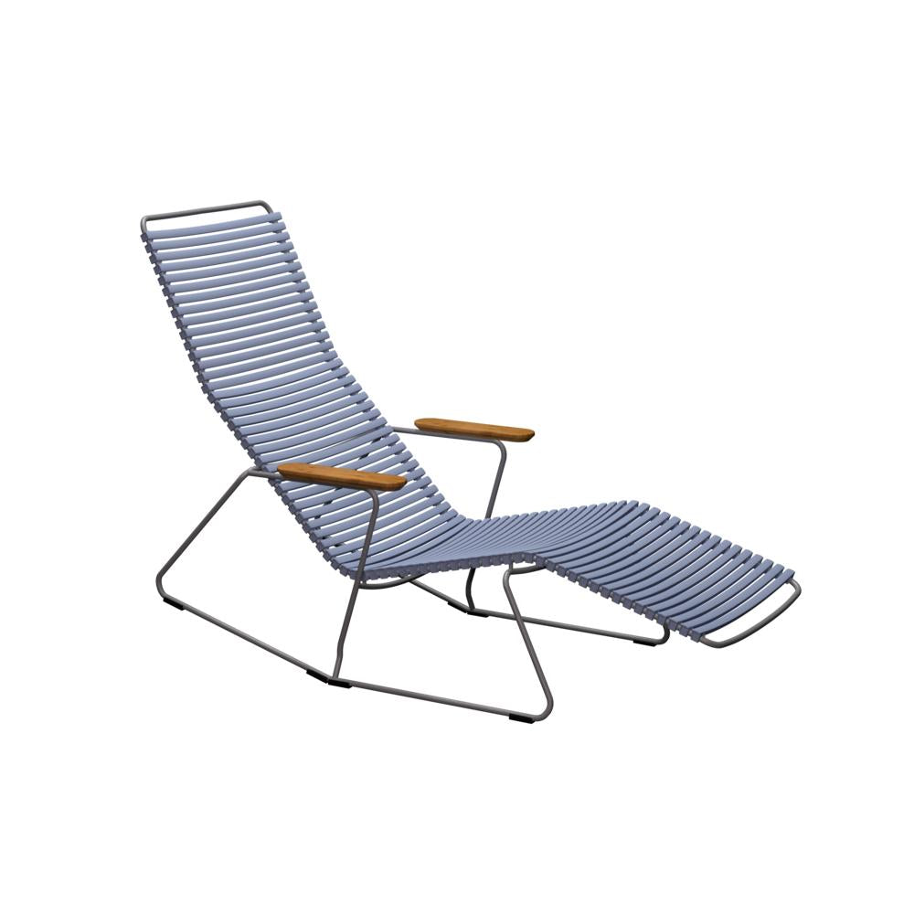 Houe Click Sunrocker ligstoel Pigeon Blue