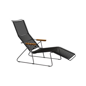 Houe Click Sunlounger ligstoel Black