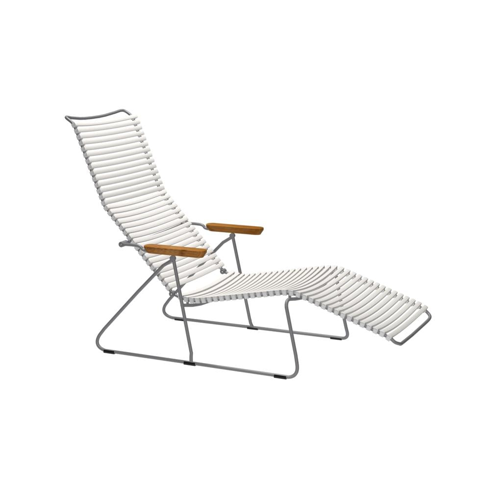 Houe Click Sunlounger ligstoel Muted White