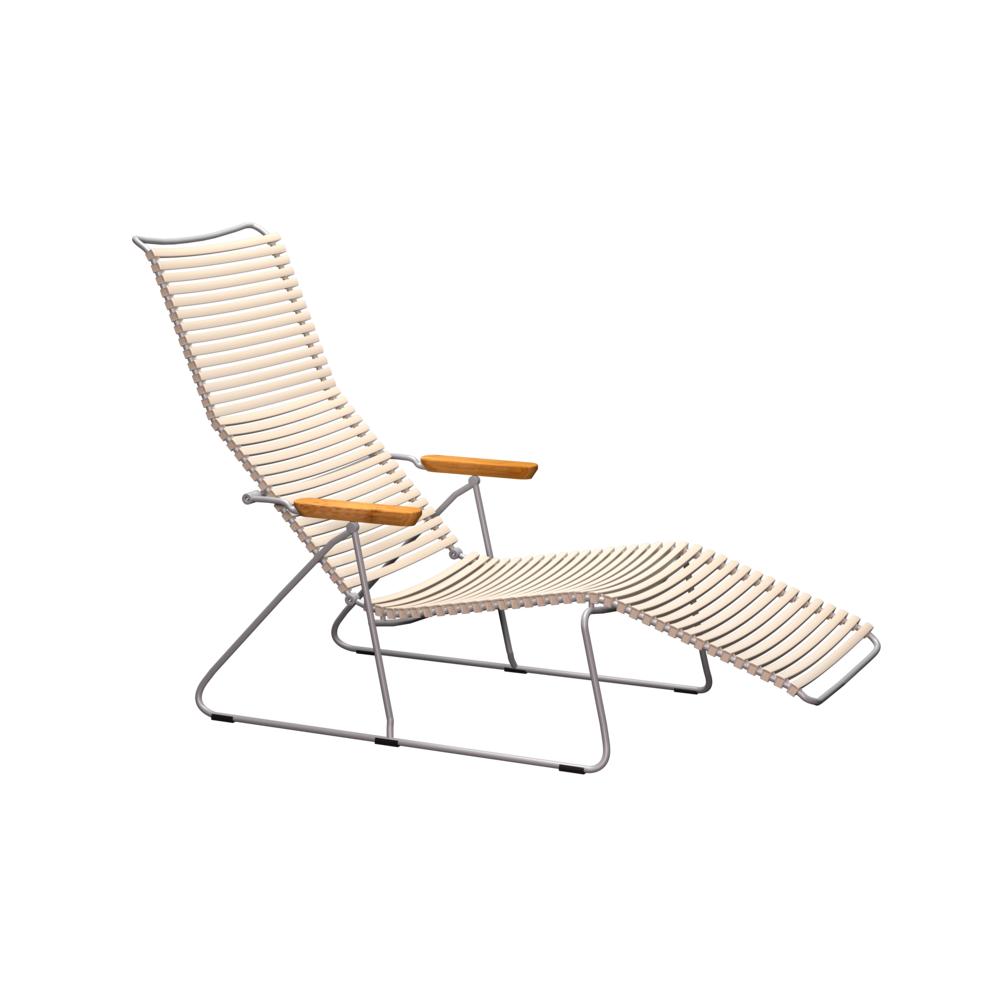 Houe Click Sunlounger ligstoel Beige