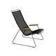 Houe Click loungestoel Black