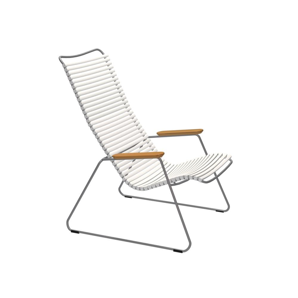 Houe Click loungestoel Muted White