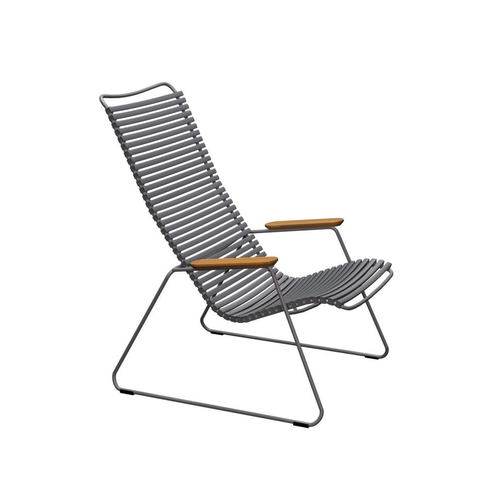 Houe Click loungestoel Dark Grey