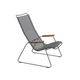 Houe Click loungestoel Dark Grey