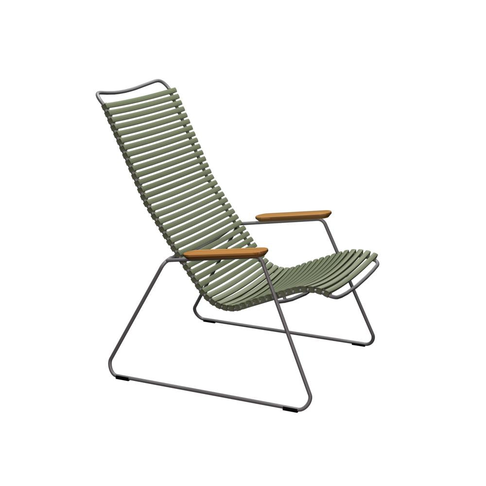 Houe Click loungestoel Olive Green