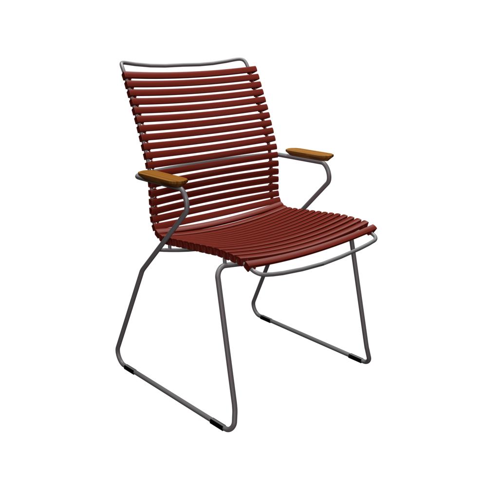 Houe Click Dining Tall tuinstoel Paprika