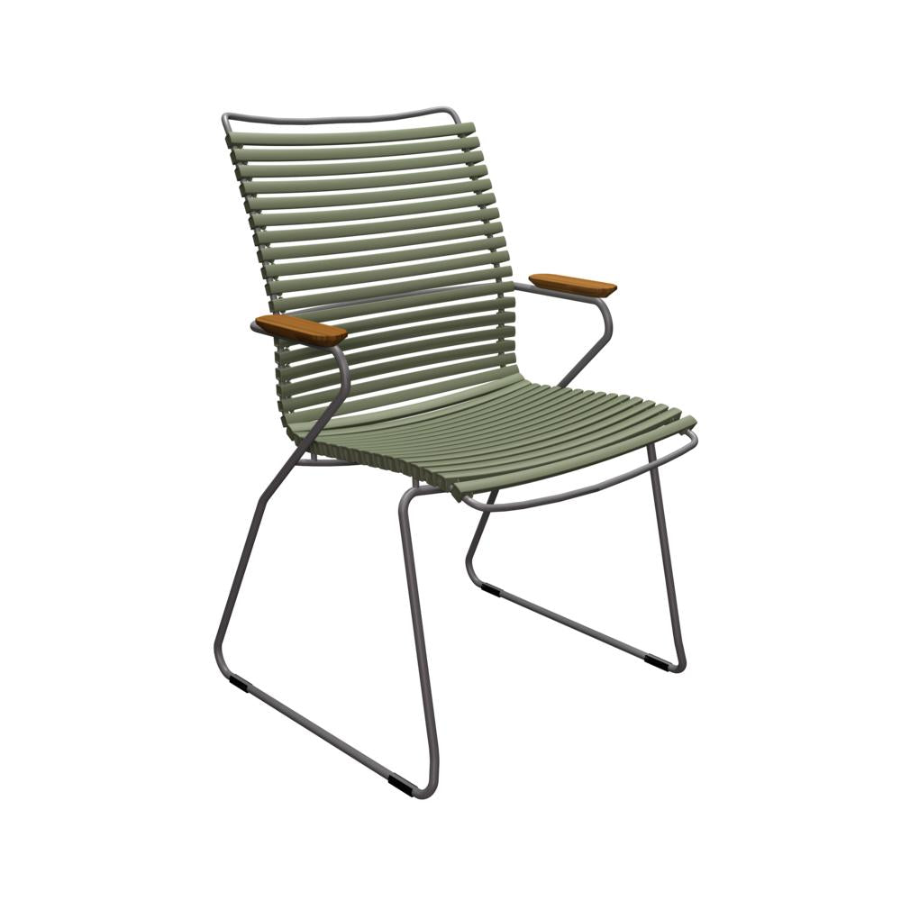Houe Click Dining Tall tuinstoel Olive Green