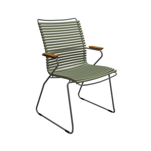 Houe Click Dining Tall tuinstoel Olive Green