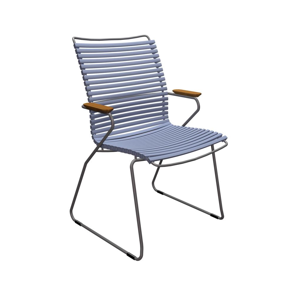 Houe Click Dining Tall tuinstoel Pigeon Blue