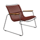Houe Click Roomy loungestoel met arm Paprika