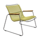 Houe Click Roomy loungestoel met arm Lemon Zest