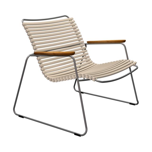 Houe Click Roomy loungestoel met arm Beige