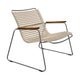 Houe Click Roomy loungestoel met arm Beige