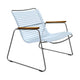 Houe Click Roomy loungestoel met arm Dusty Blue