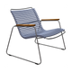 Houe Click Roomy loungestoel met arm Pigeon Blue